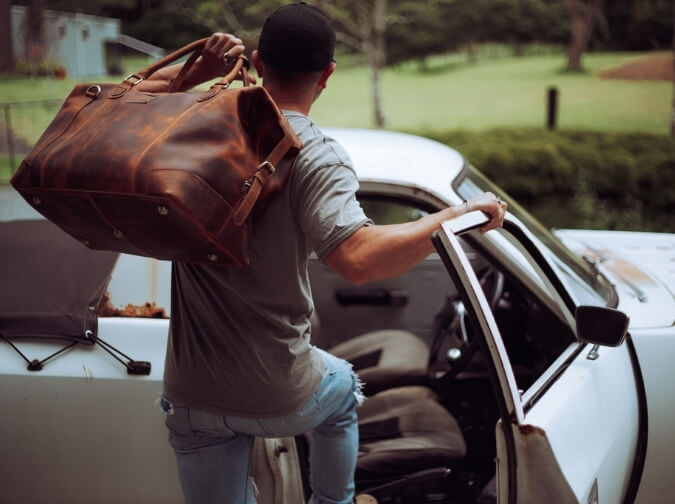 Leather Hector Camera Bag