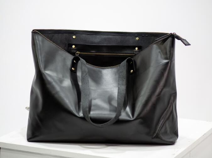 Bronx Leather Tote Bag