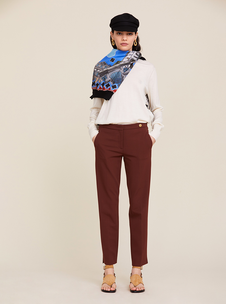 CHARLOTTE TROUSERS VICUNA