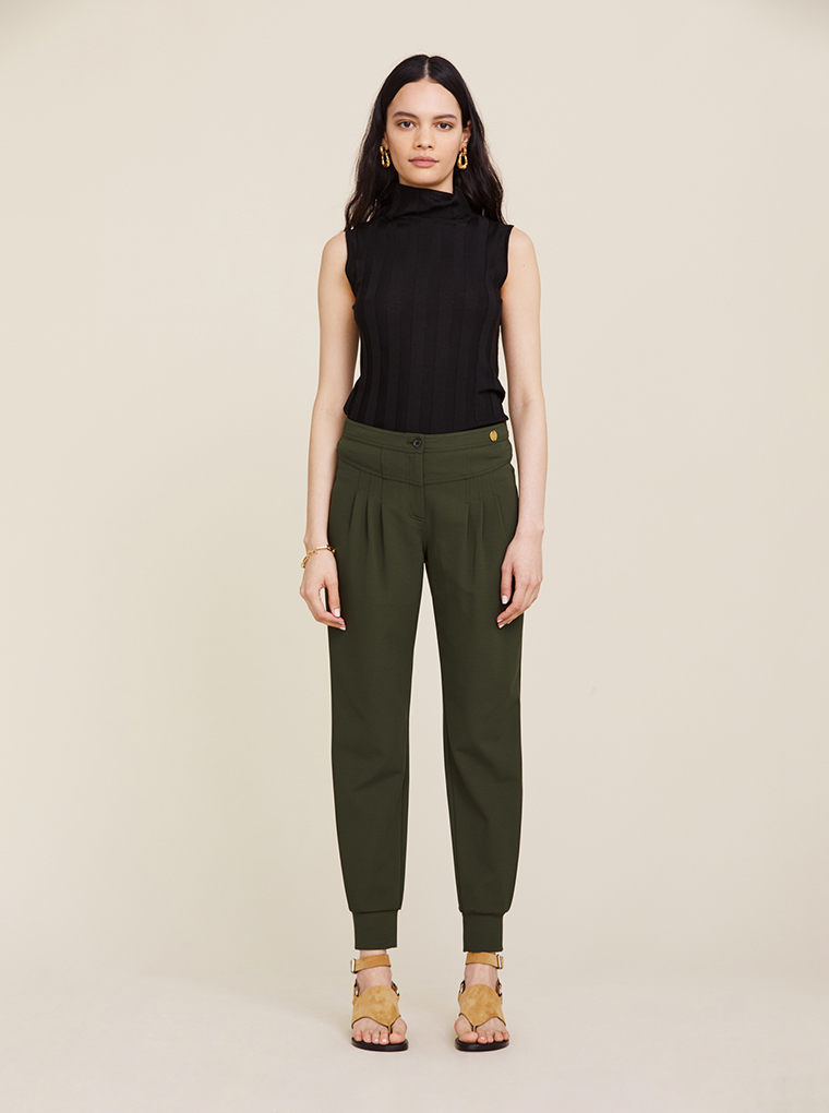 ROMY SLEEVELESS TURTLENECK BLACK