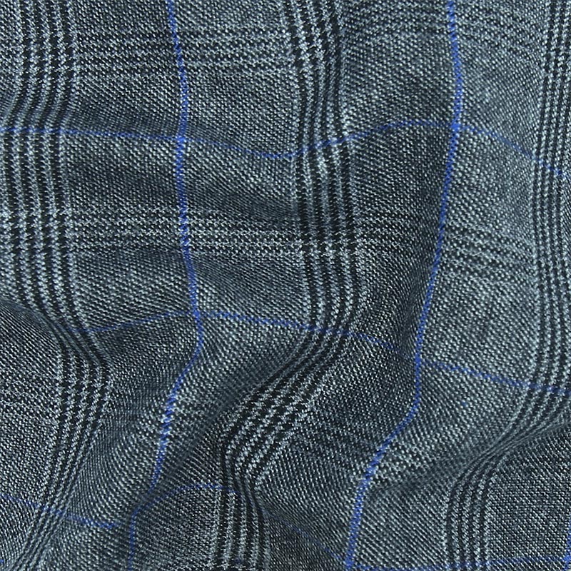 Penn Grey Prince of Wales Tweed Suit