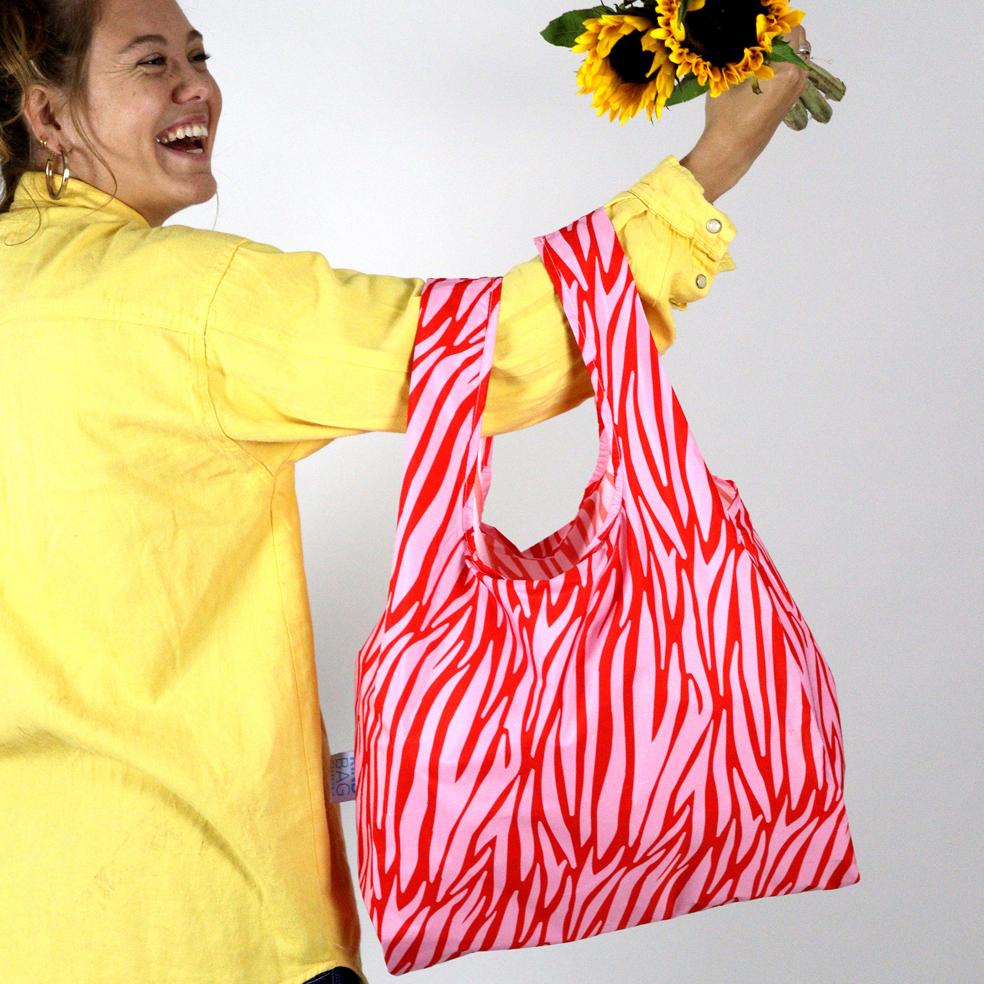 Recycled Plastic Reusable Shopping Bag - Koi Fish HOME | CL Kind Bag