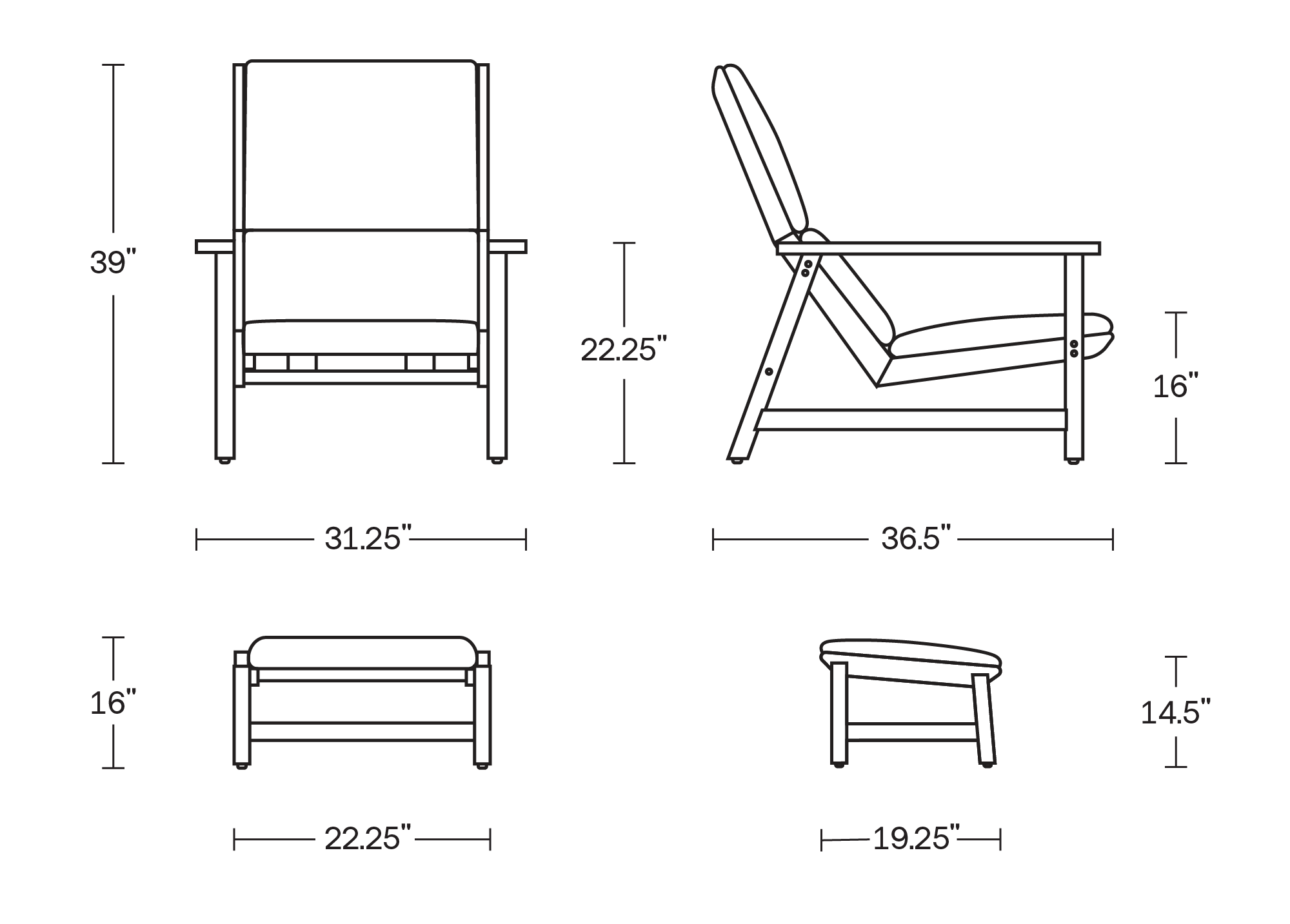 A product dimensions graphic