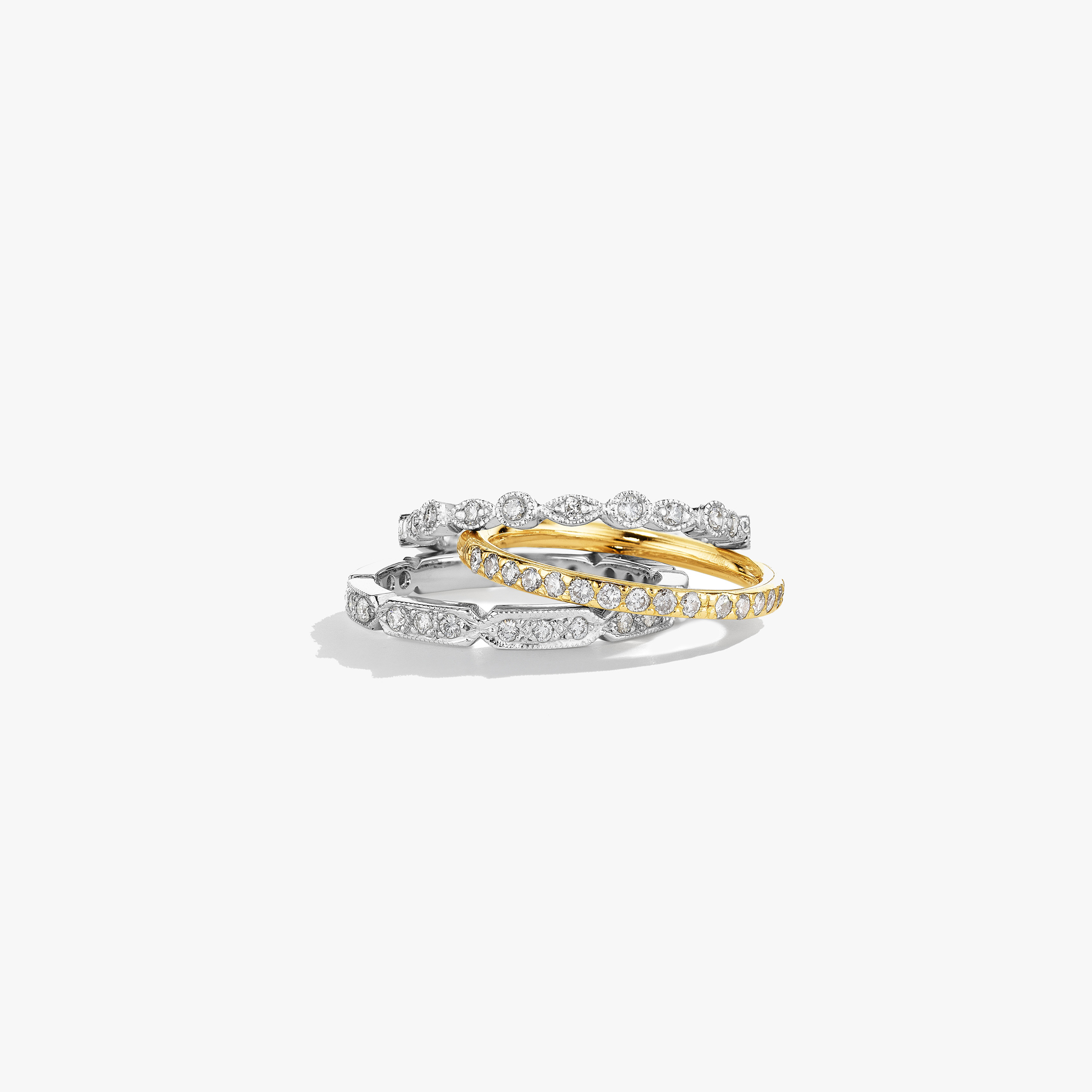 Astor-Pavé-Diamond-Wedding-Band_18k Yellow Gold