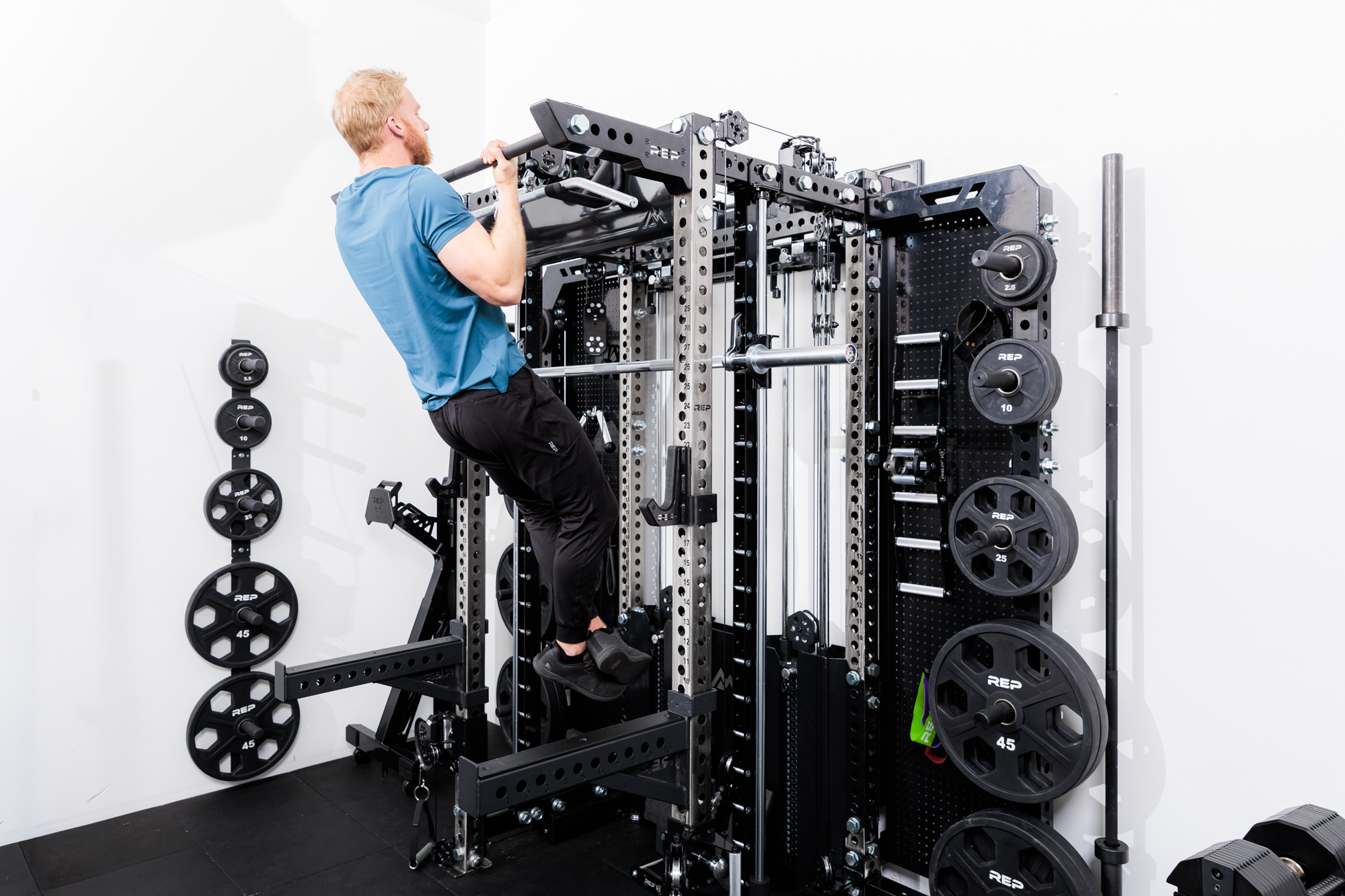 Rep All Mounted Rack Summit All-In-One Ares™ 2.0 Wall-Mounted – Rep Fitness