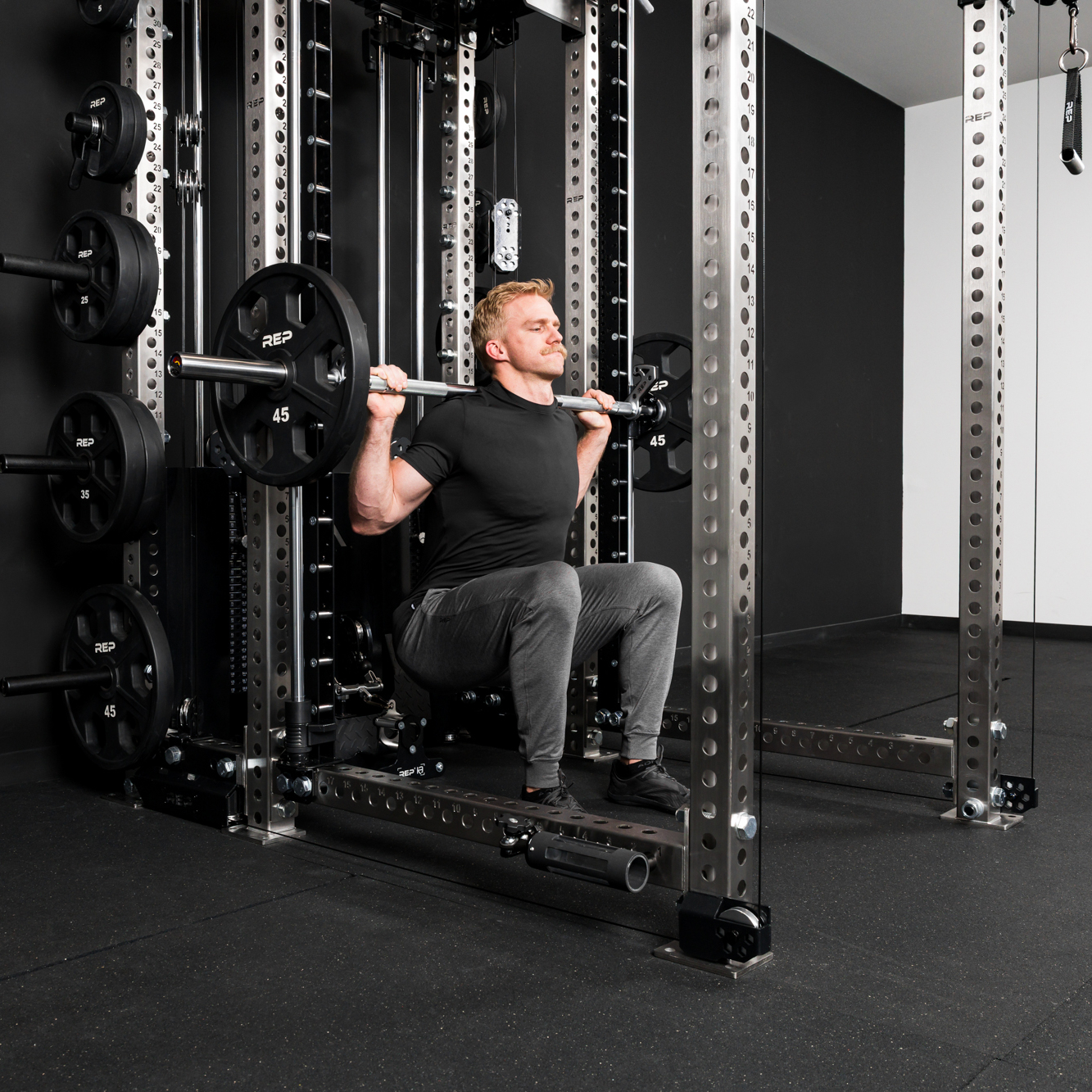 REP® Smith Machine Rack Attachment image 2