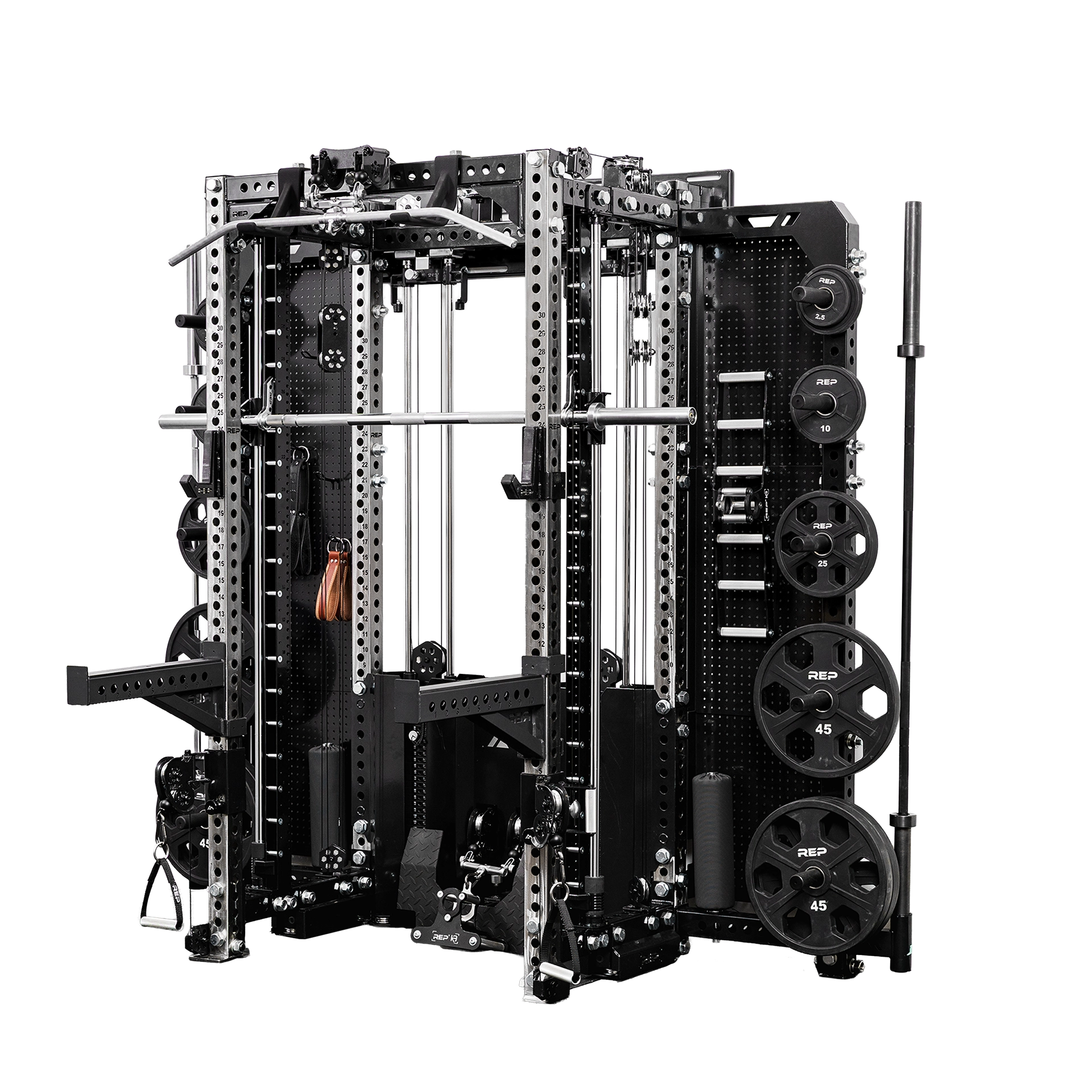 Summit All-In-One Trainer with Wall-Mounted Ares™ 2.0 - Metallic Black