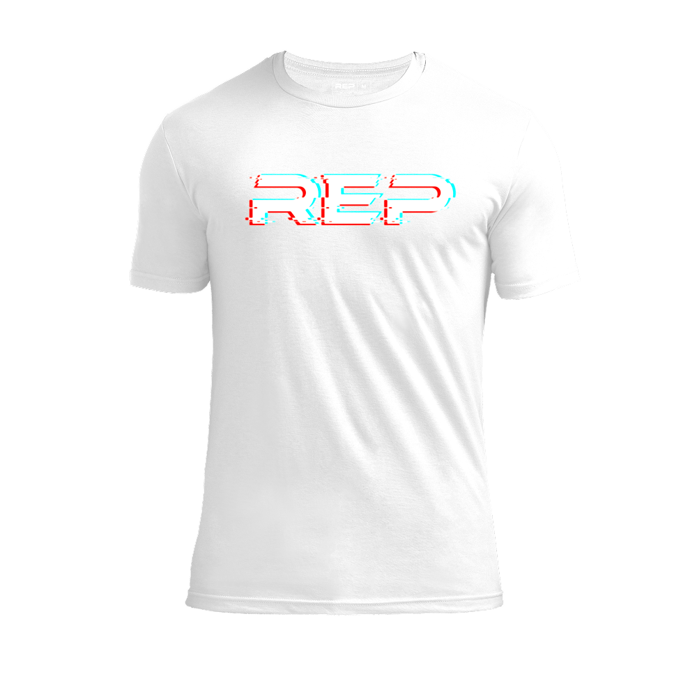 Clearance: Glitch Tri-Blend Crew T-Shirt - 
