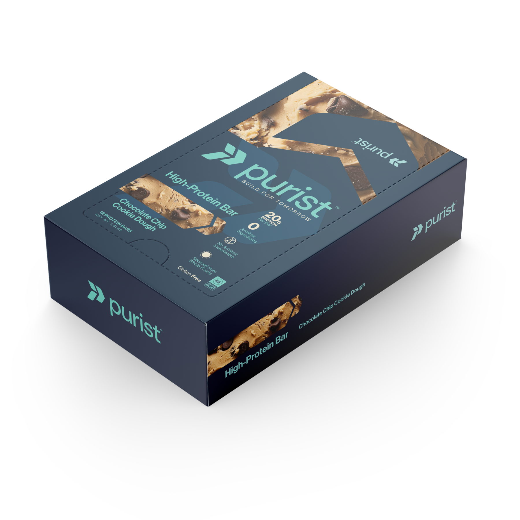 Purist® High Protein Bars High, 12ct box - 