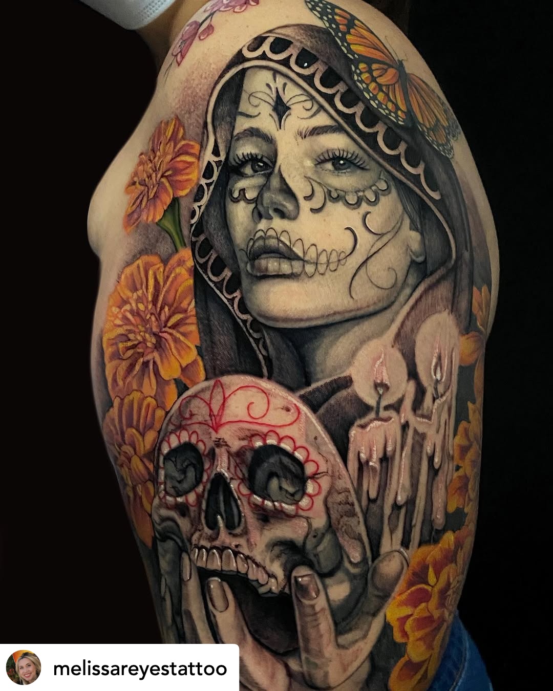 Download Free Tattoo Skull La Calavera Catrina Vector Human - Calaveras  Catrina Png,Human Icon Vector - free transparent png images - pngaaa.com, image size:1080x1350